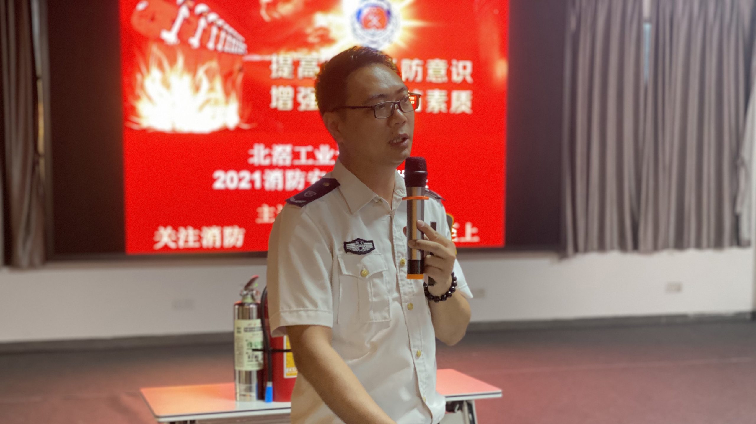 消防常演練、安全記心中，筑牢園區消防安全防線