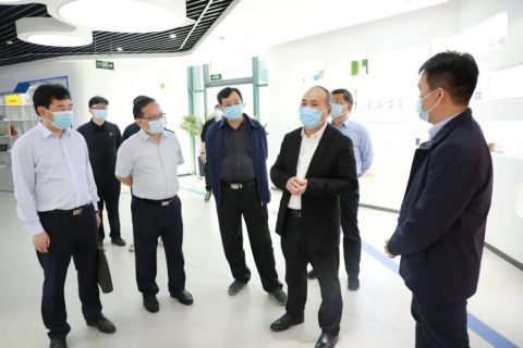 焦作市副市長(zhǎng)王付舉一行蒞臨設(shè)計(jì)城參觀考察